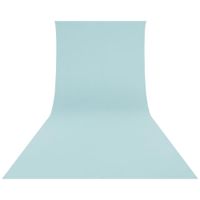 Westcott Fondo Resistente a Arrugas Pastel Azul 9 x 20' - Tela de PoliÃ©ster, Lavable a MÃ