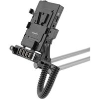 CAMVATE Rod Mount con Adaptador de Distribución de Energía V-Mount - Soporte de 15mm LWS