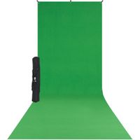 Westcott X-Drop Kit 5 x 12' Pantalla Verde Chroma Key con Estructura Expandible y Funda de