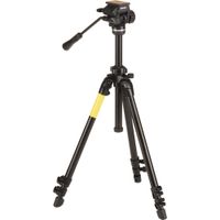 SLIK Trípode 504QF-II con Cabezal Fluido de 2 Vías y Capacidad de 8 lb