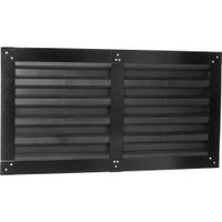 Doran L-1224 Louver para Ventiladores Pro-Lab 12"" x 24"" Construcción Plástico-Metal