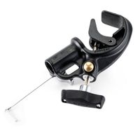Avenger Quick Action Clamp 1-1/8"" Socket 220 lb Capacidad de Carga, Construcción de Alumi