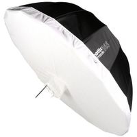 Phottix Umbrella Reflector Premio 65"" con Difusor - Interior Blanco, Diseño Fácil de Usa