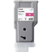 Canon PFI-206 Cartucho de Tinta Magenta 300 ml para impresoras imagePROGRAF iPF6400, iPF64