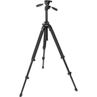 SLIK Pro 400 DX Trípode con Cabezal Pan-and-Tilt SH-705E, Capacidad de Carga 11 lb, Altur