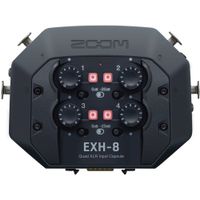 Zoom EXH-8 Cápsula de Entrada Cuádruple XLR para Grabadora H8