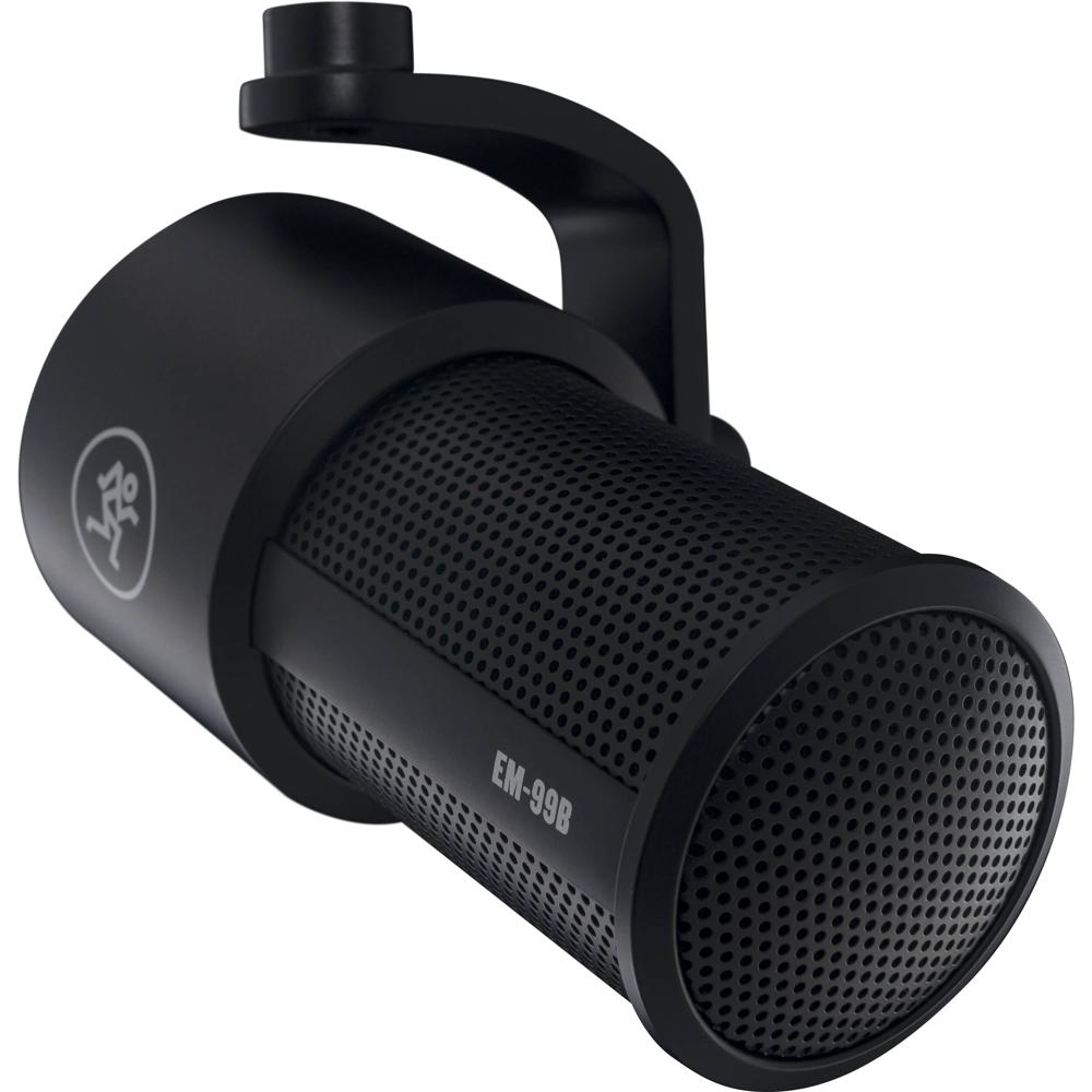 Mackie EM-99B Micrófono Dinámico Cardioide para Broadcast con Conexión XLR, Alta Sensib