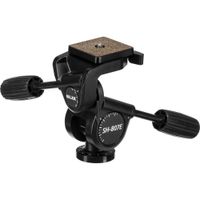 Slik Cabezal Pan/Tilt SH-807E 3 VÃ­as con Capacidad de Carga de 22 lb y Placa de LiberaciÃ