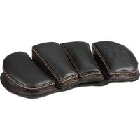 Letus35 MCS Shoulder Pad con Cuero Genuino y Espuma de Memoria