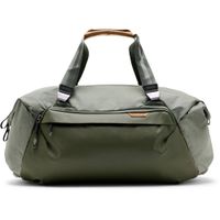Peak Design Travel Duffel 50L Sage Green - Doble Asa Padded, Correa Removible, 4 Compartim