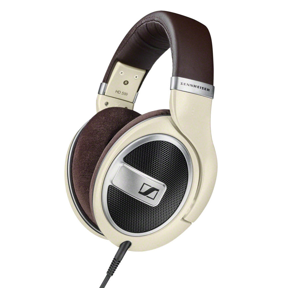 Sennheiser HD-599 Auriculares Circumaurales Abiertos - Respuesta de Frecuencia 12 Hz a 38.