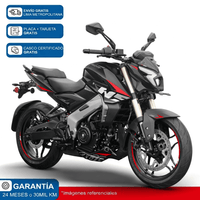 Moto Bajaj Pulsar NS 400 Z Negro Rojo + incluye regalo y casco