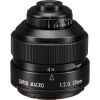 Mitakon Zhongyi 20mm f/2 4.5x Super Macro Lens para Canon EF - Lente Macro Manual con Dist