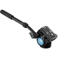 Sirui VH-10 Cabezal de Video Fluido con Capacidad de Carga de 6 kg, Contrapeso Fijo y Plac