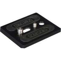 Cartoni Placa de Liberación Rápida Euro Pequeña para Cabezas Focus 12, 18 y 22
