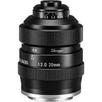 Mitakon Zhongyi 20mm f/2 4.5x Super Macro Lens para Sony E - Lente Macro Manual con Distan