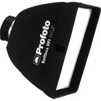 Profoto RFi Softbox 1.0 x 1.3' Rectangular con Difusores Removibles y Interior Plateado