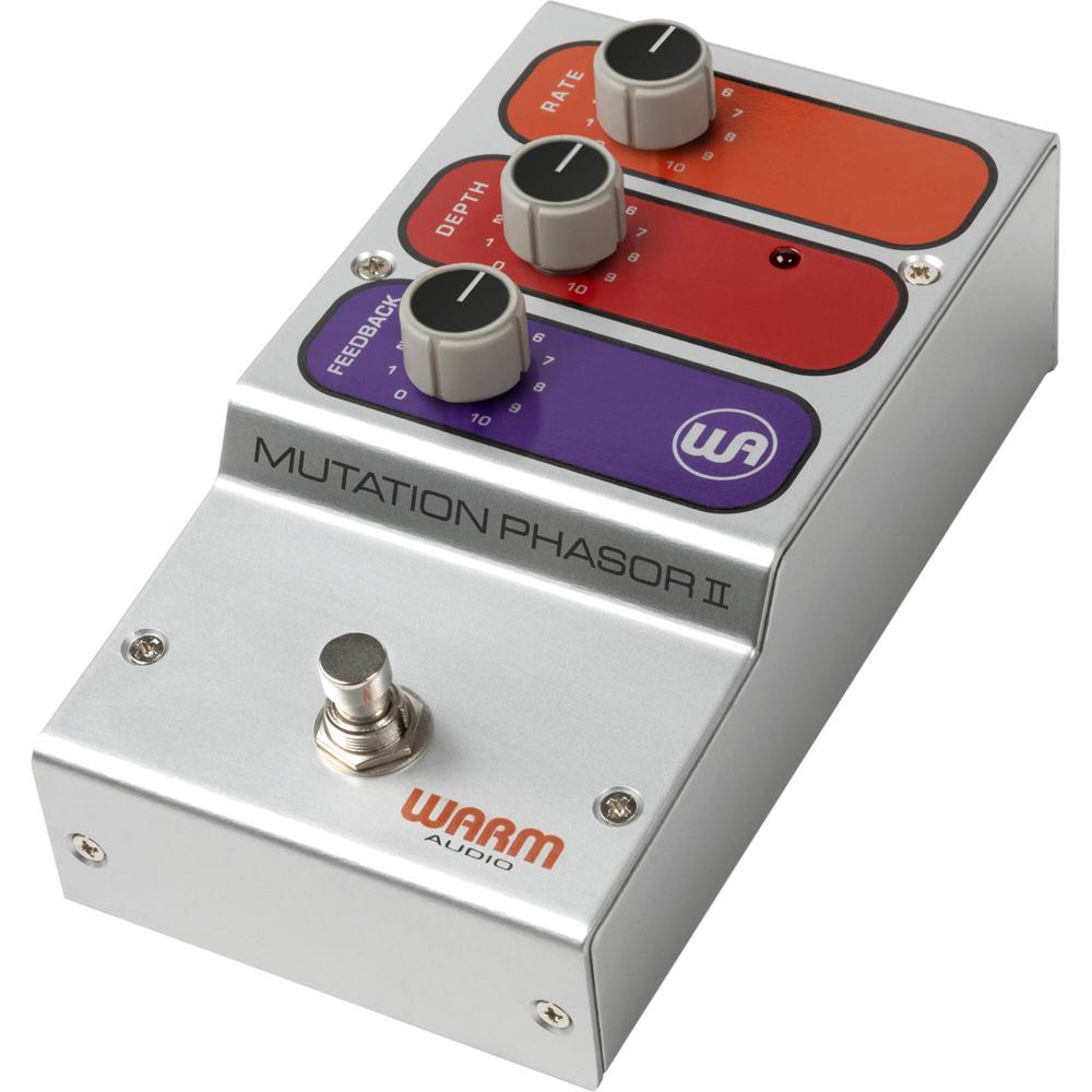 Warm Audio Mutation Phasor II Pedal de Modulación Electro-Óptica con Control de Profundi