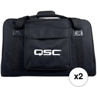 QSC Tote para Altavoces CP12 - Construcción de Nylon Cordura Resistente al Agua