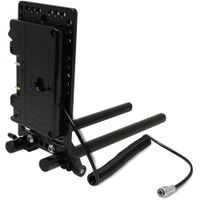 Core SWX Placa de Batería Gold Mount con Cheese Plate y Soporte de Varilla LWS de 15mm pa