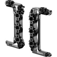Wooden Camera Side Rails RED KOMODO/KOMODO-X - Placas de Aluminio con Roscas 1/4""-20 y 3/8