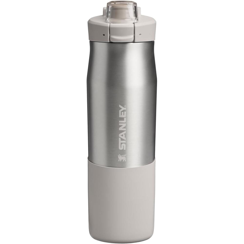 STANLEY VITALIZE TEMPO BOTELLA DE AGUA 24 OZ / 710 ML | ACERO INOXIDABLE CENIZA