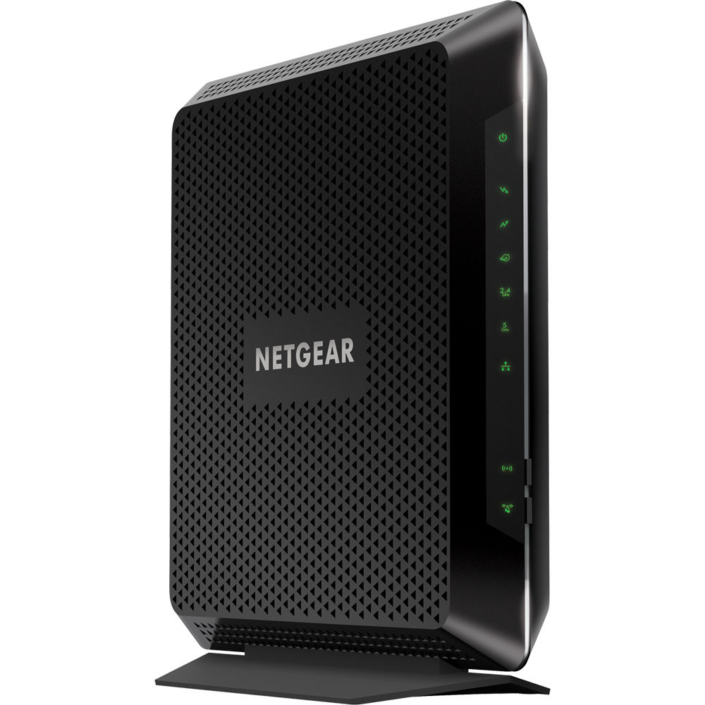 NETGEAR AC1900 Nighthawk Cable Modem Router DOCSIS 3.0, Dual-Band 2.4 GHz / 5 GHz, Hasta 1