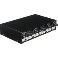 Rolls Amplificador de Auriculares RA53B 5 Canales con Salidas TRS y Mini Estéreo