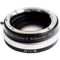 Mitakon Zhongyi Adaptador de Montura Lens Turbo V2 para Lentes Nikon F a Cámara Fujifilm
