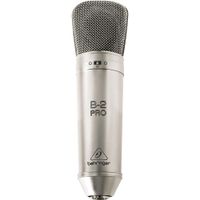 Behringer Micrófono de Condensador B-2 Pro Dual-Diaphragma 1"" Multipatrón con Filtro y P