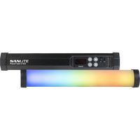 Nanlite PavoTube II 6XR Tubo LED RGB de 10"" con Control DMX y CRMX, Temperatura de Color 2
