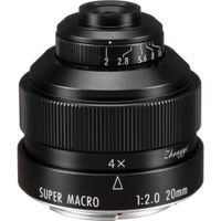 Mitakon Zhongyi 20mm f/2 4.5x Super Macro Lens para Nikon F - Lente Macro Manual con Dista
