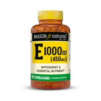 Vitamina E 1000 UI Mason Natural 50 Cápsulas Blandas