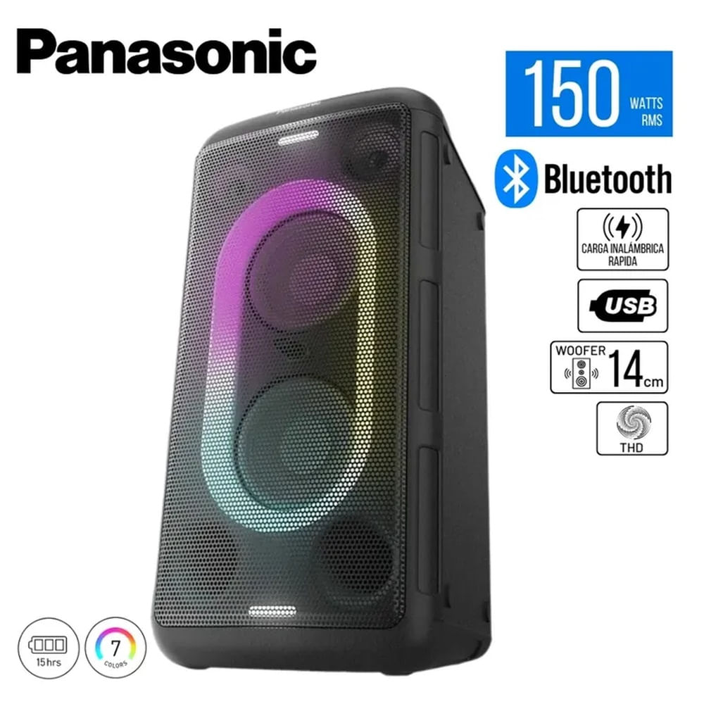 Parlante Bluetooth Panasonic SC-BMAX10E-K 150w