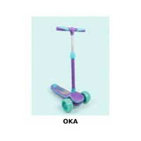 Scooter Pixel Oka con Luces LED y Música – 20 Modos de Luz (MUJER)