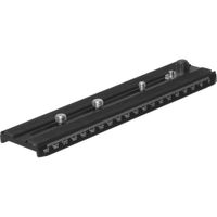 Manfrotto Placa de Liberación Rápida Pro Video 357LONG, Extra Larga, Aluminio, Compatibl