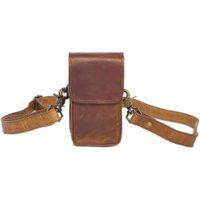 ONA Lisbon Camera Case & Everyday Crossbody - Pouch de Cuero para Cámara Compacta, Cierre