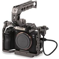 Tilta Kit A para Sony a7/a9 Series - Cage, Manfrotto y Arca-Compatible, Incluye Cable Micr