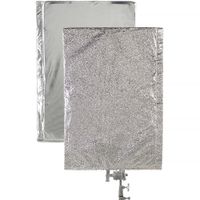 Rosco Slidey 24 x 36"" Bandera Dual Lado Plateado para Control de Luz