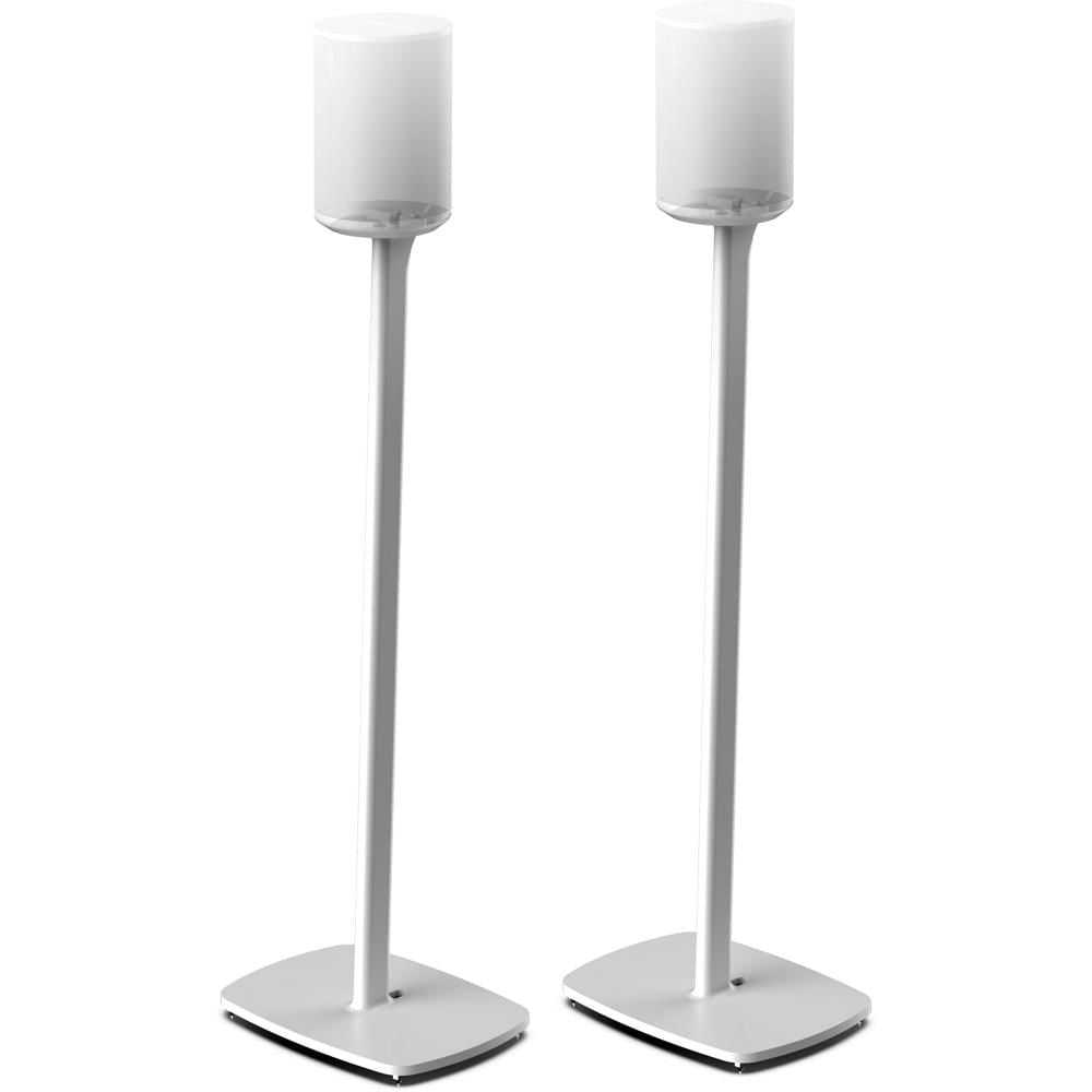 Flexson Soporte de Piso para Altavoces Sonos Era 100 - Blanco, Par