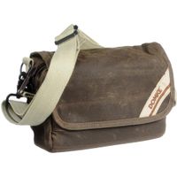 Domke F-5XB Bolsa de Hombro y Cintura RuggedWear - Color Marrón, Compatible con DSLR y Es