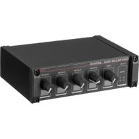 RDL Mixer de Audio RU-MX5ML 5 Canales con Phantom Power y Conexiones Terminales
