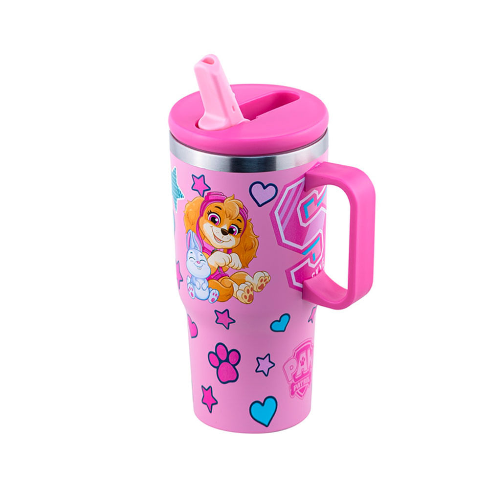 Vaso Tumbler Paw Patrol M 500ml Scool Acero Inox 705050