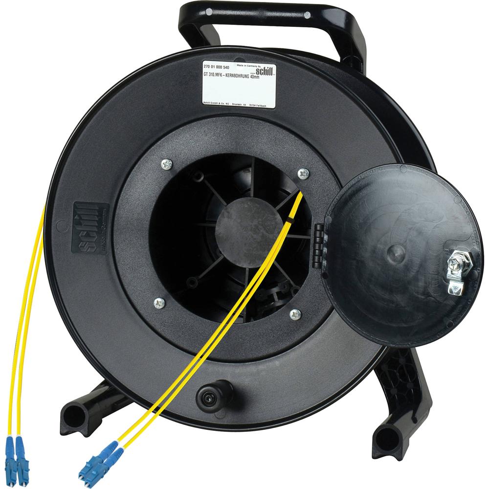 Camplex Cable Óptico Táctico Duplex LC de Modo Simple 500'