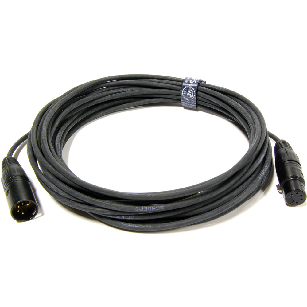 Schoeps KS 10 U Cable Microfono XLR-5 Estéreo 10m Conectores Macho y Hembra