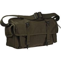 Domke F-1X Shoulder Bag - Bolsa de hombro impermeable para cámaras con 15 compartimentos,