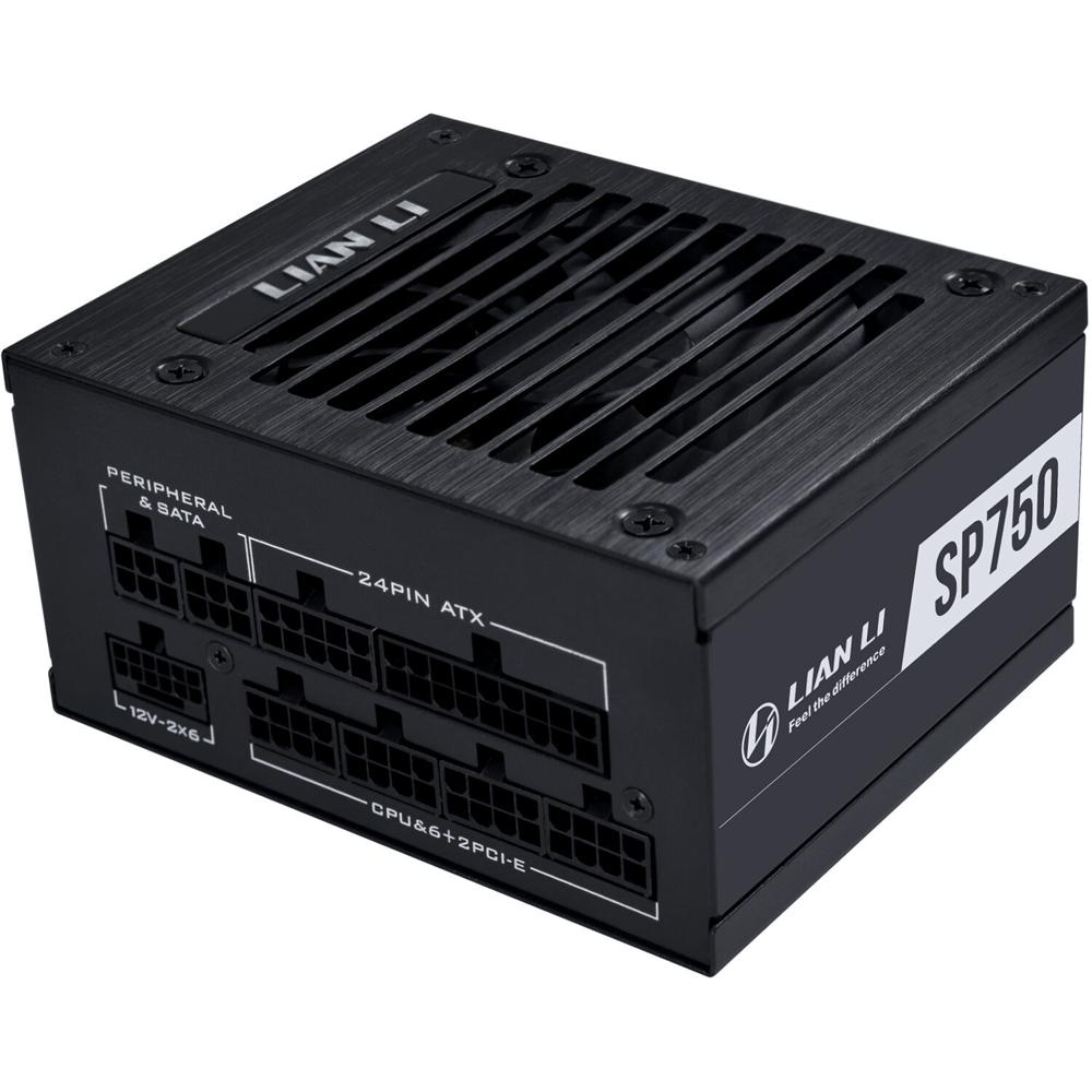 Lian Li SP850 V2 Fuente de Poder SFX Modular 850W 80+ Gold, 3 x PCIe, Ventilador de 92mm