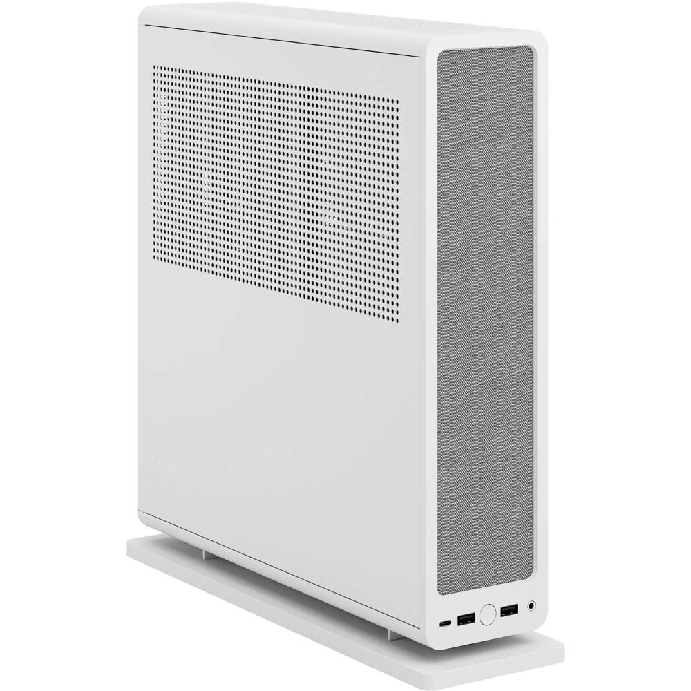 Fractal Design Ridge Mini-ITX Case Blanco - Soporte para Placa Base Mini-ITX, 4 Bahías pa