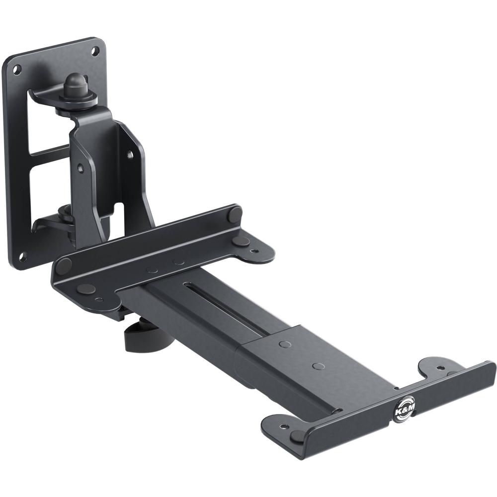 K&M Soporte de Pared para Altavoz Mediano con Placa de Montaje de 6.2 x 3.5"" y Capacidad d