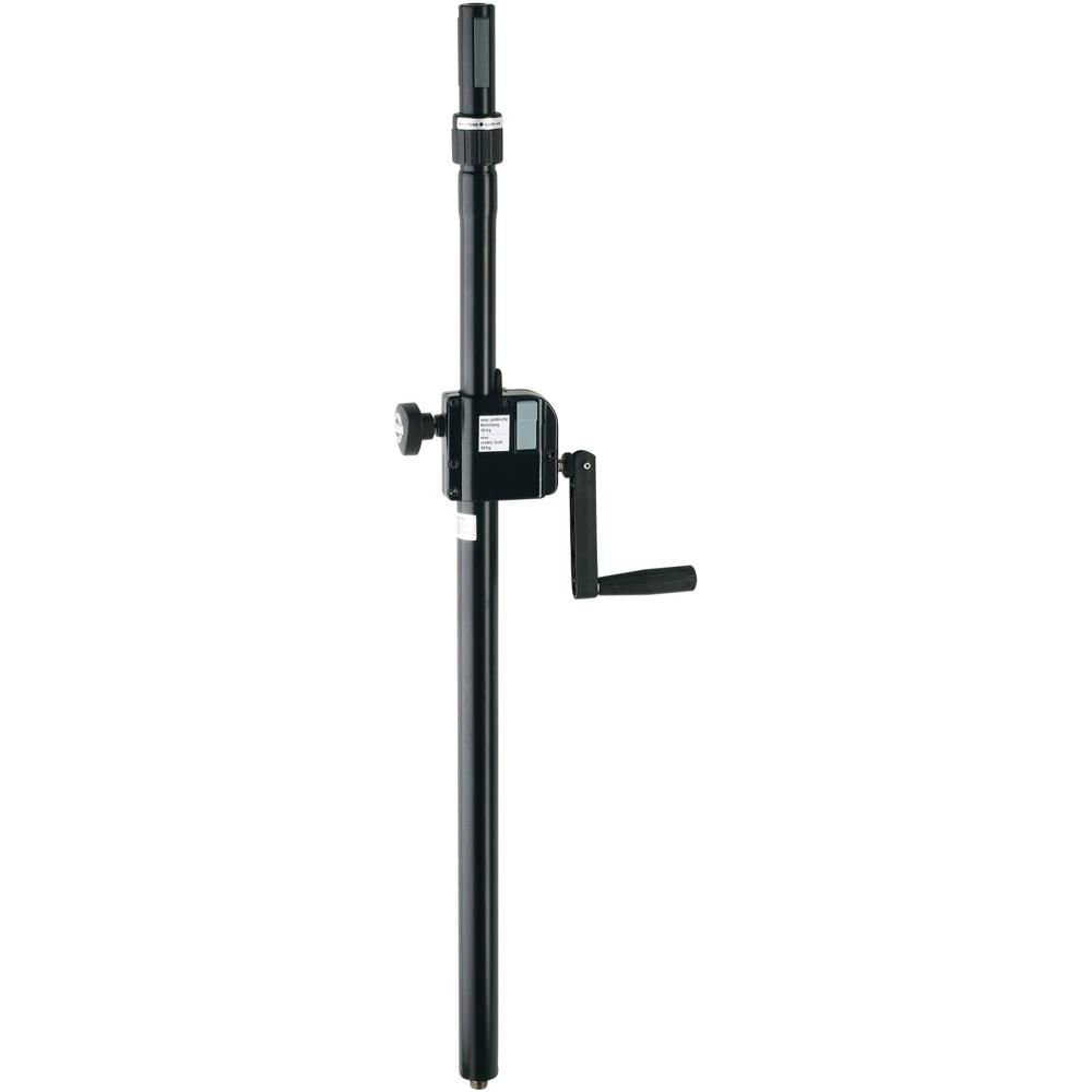 K&M 21340 Varilla de Acero con Manivela y Anillo de Bloqueo, Altura Ajustable 36-59.84"" (9